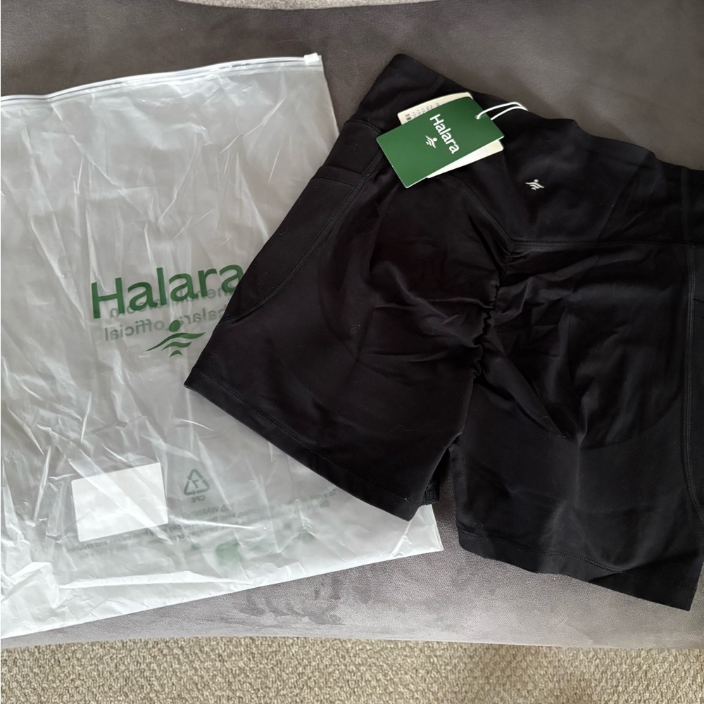 HALARA Black viral booty lifting shorts